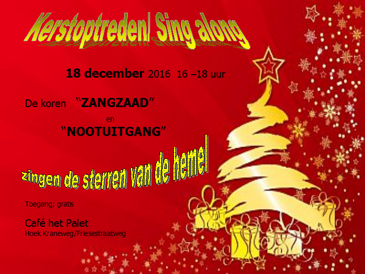 kerstflyer